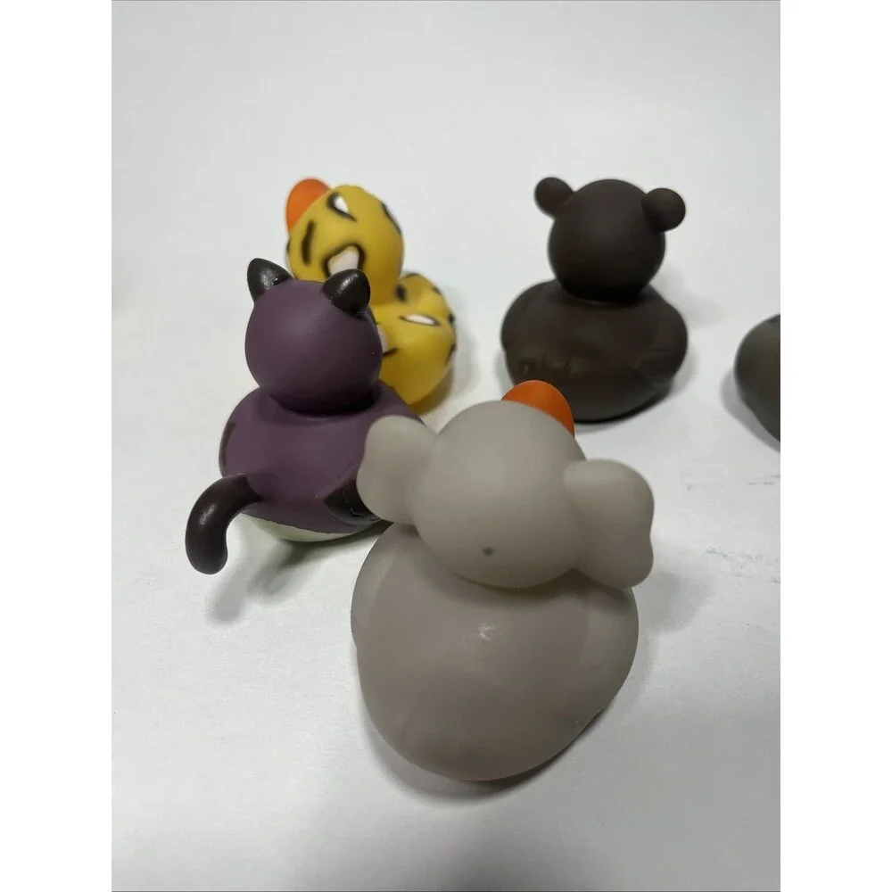 Lot of 6 Rubber Duckies Animal Theme for Jeep Enthusiast Ducking